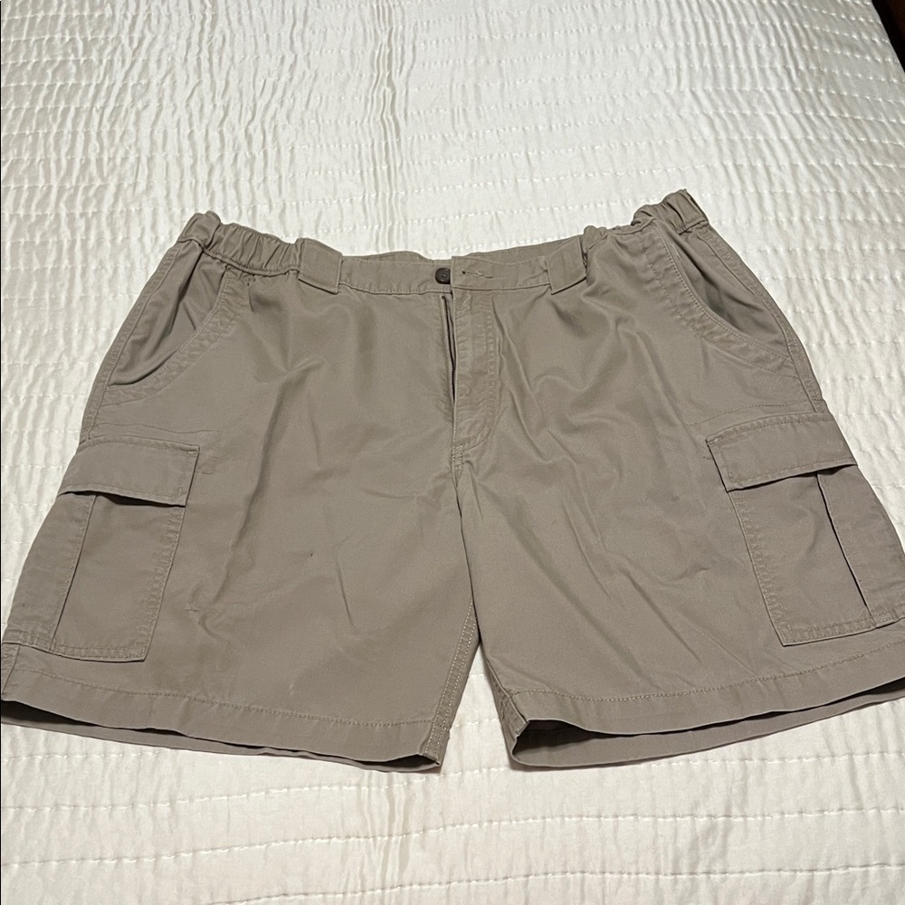 Savane Men's Khaki Cargo Shorts